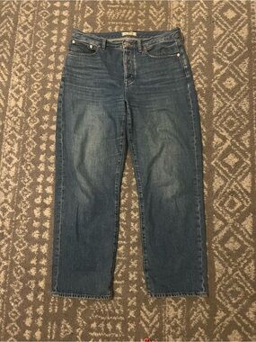 Madewell Women’s Low Slung Straight-Leg Jeans size 29 (A215)